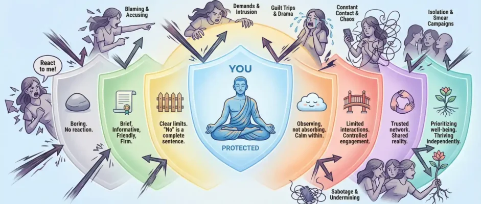 Strategies On How To Deal With A Covert Narcissistic Sister by Som Dutt From Embrace Inner Chaos