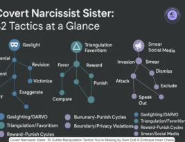31 Covert Narcissist Sister Manipulation Tactics You Might Be Missing