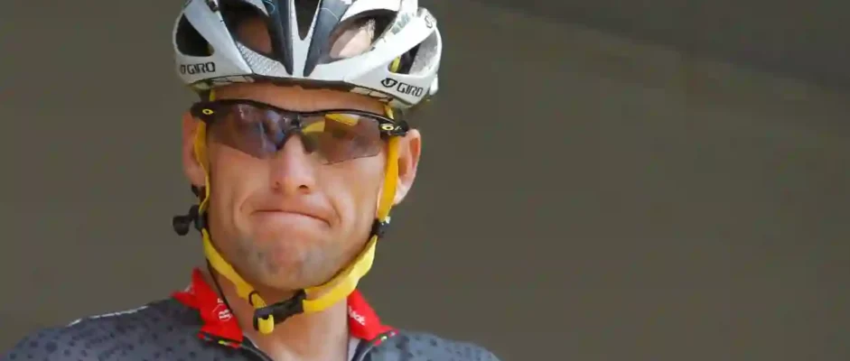 Lance Armstrong displaying grandiose self-importance and superiority complex commonly associated with narcissistic personality traits