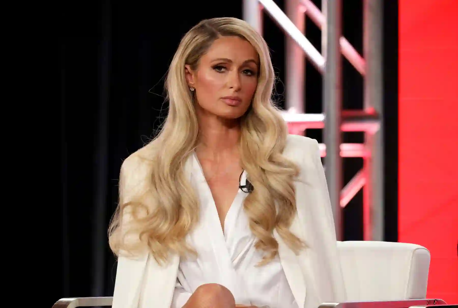Paris Hilton narcissistic entitlement on display through glamorous attention-seeking public appearance